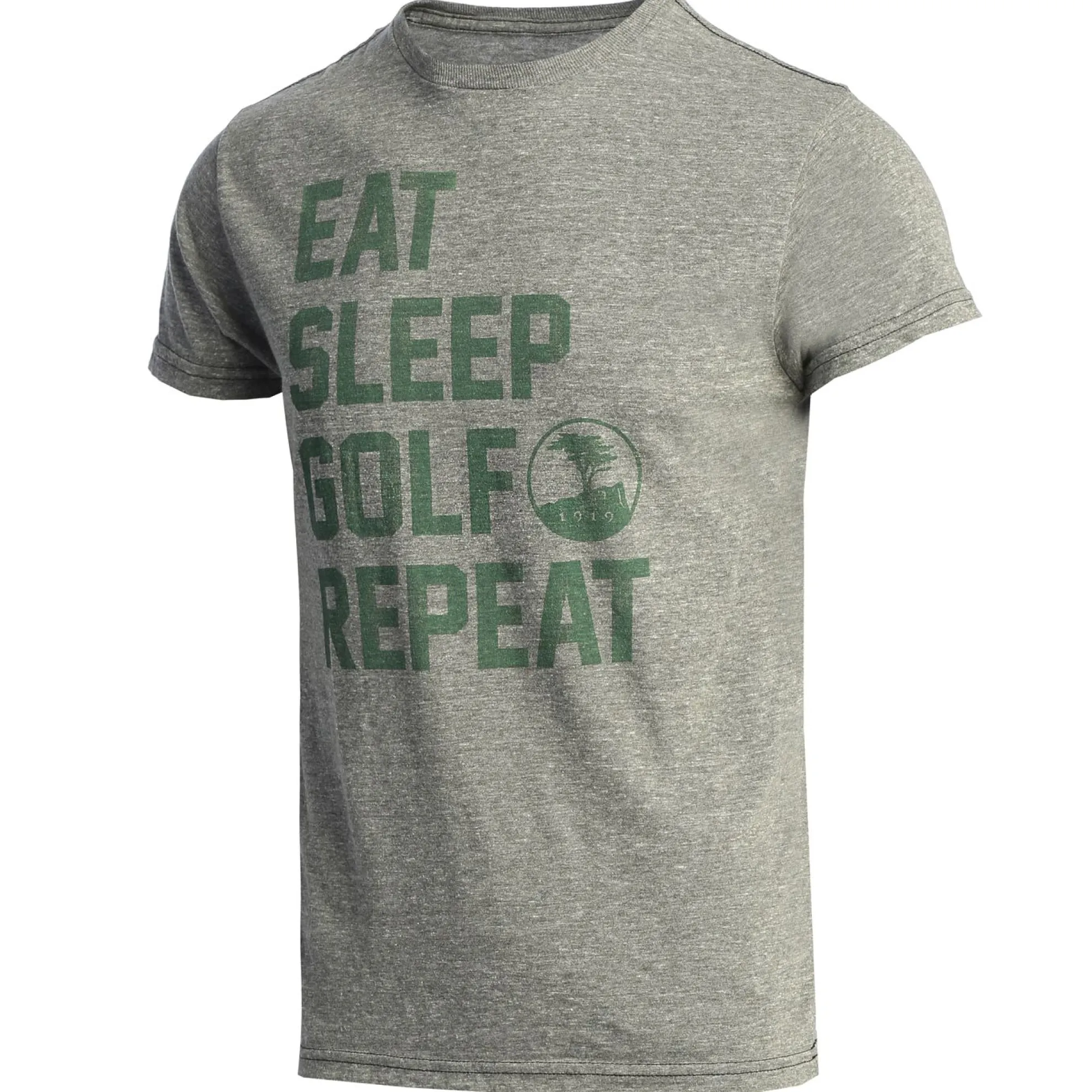 Pebble Beach Eat Sleep Golf Repeat Tee By Original Retro Brand