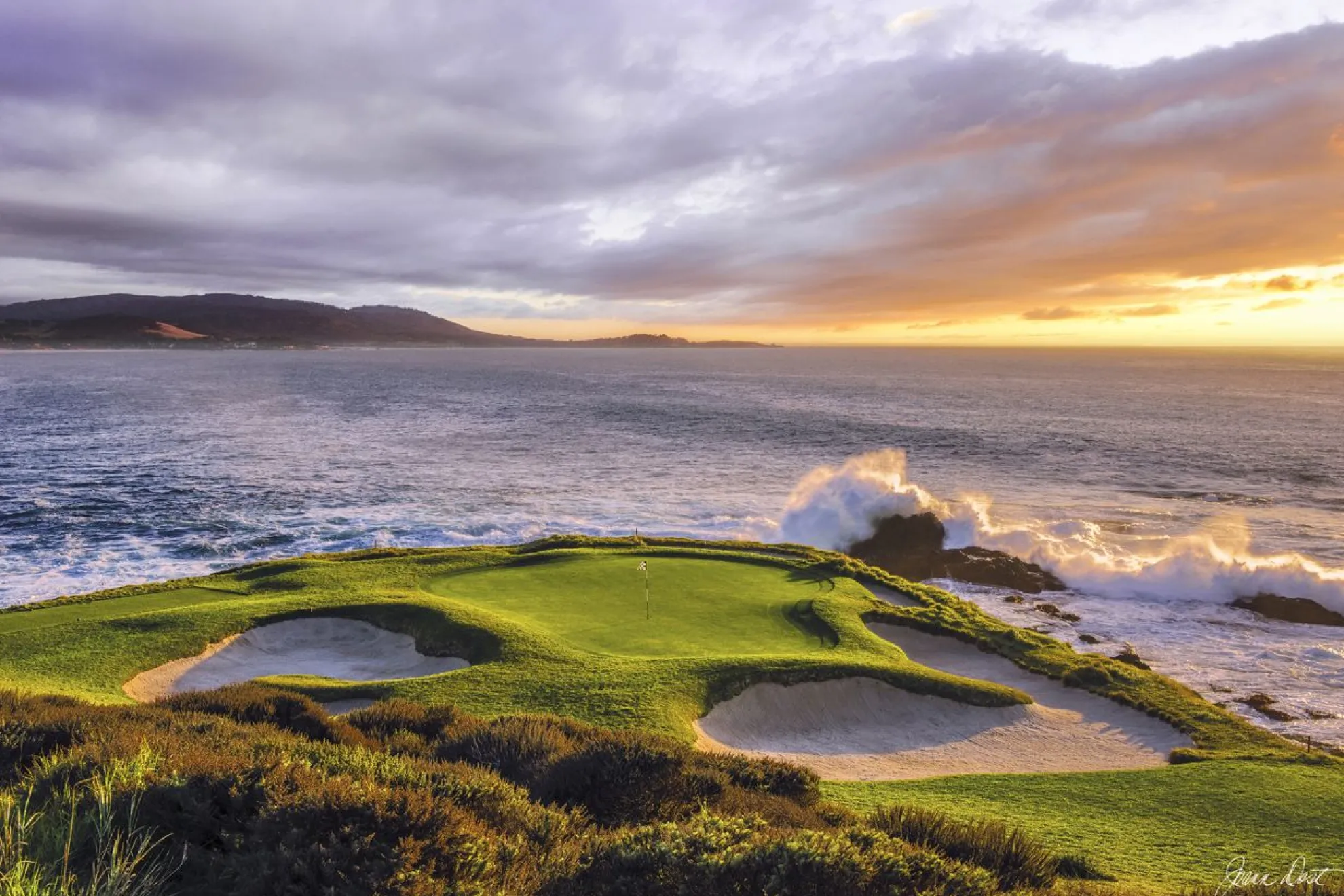 Sunswept By Joann Dost -Metal Print