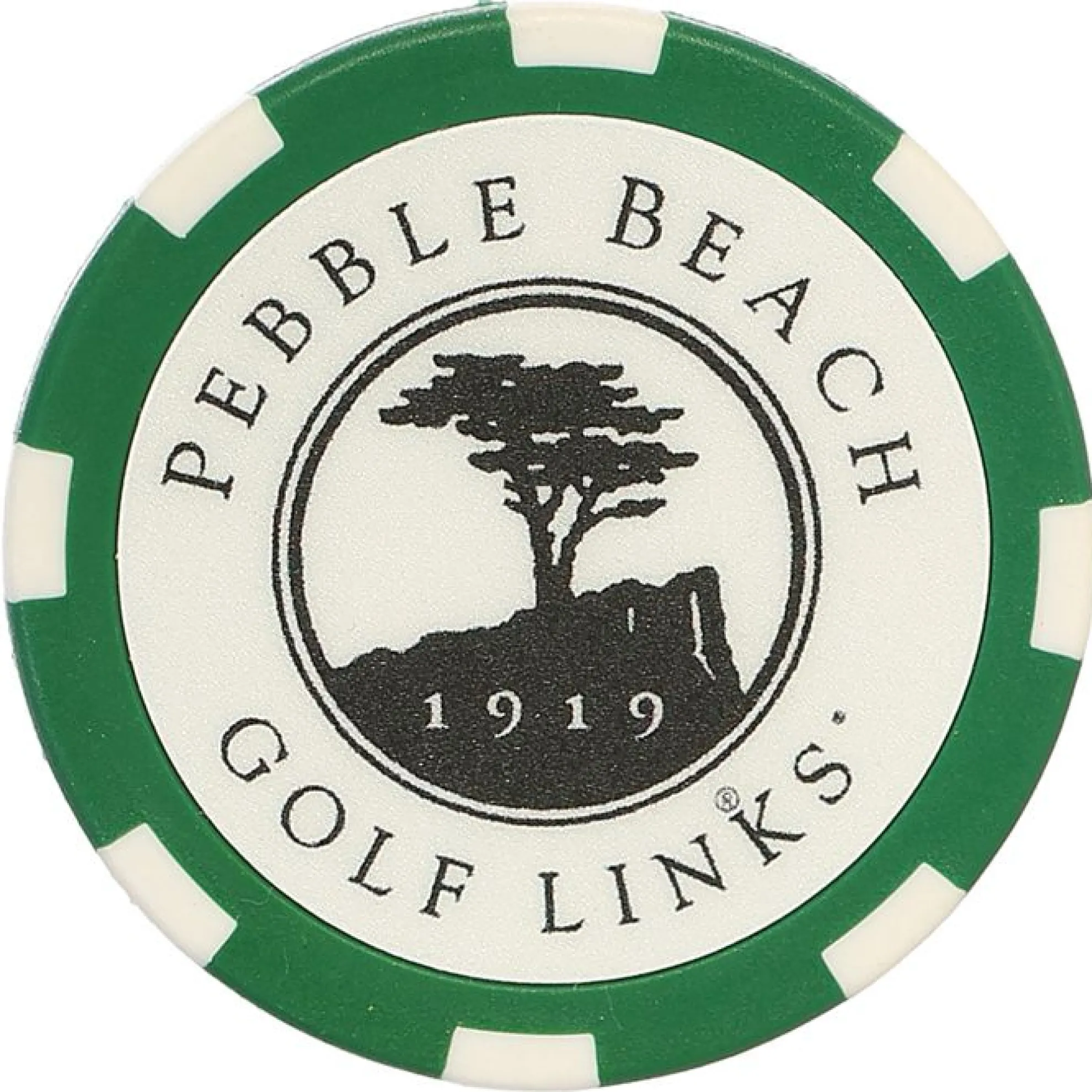 Pebble Beach Collectible Poker Chip