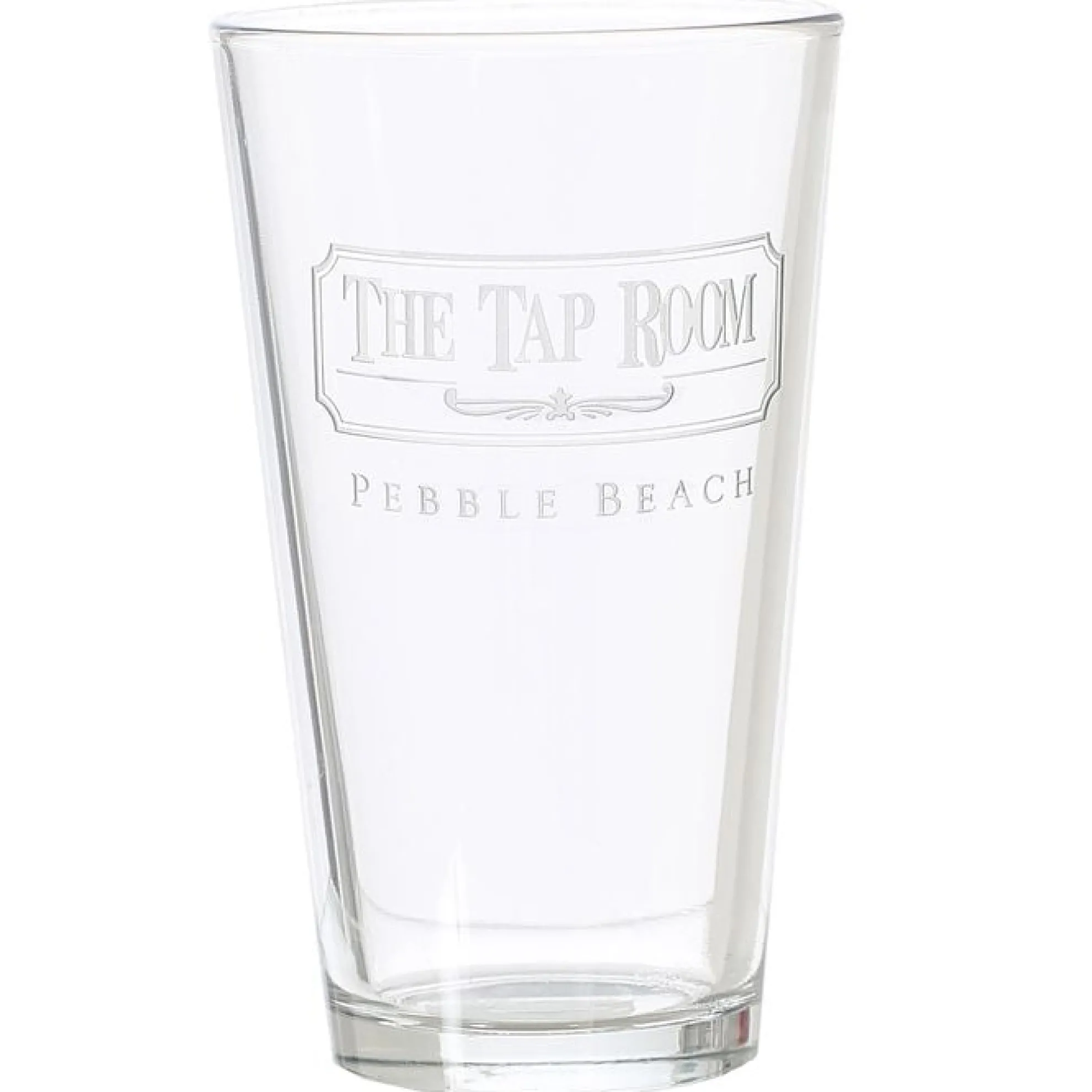 The Pebble Beach Tap Room Fine Barware Pint Glass