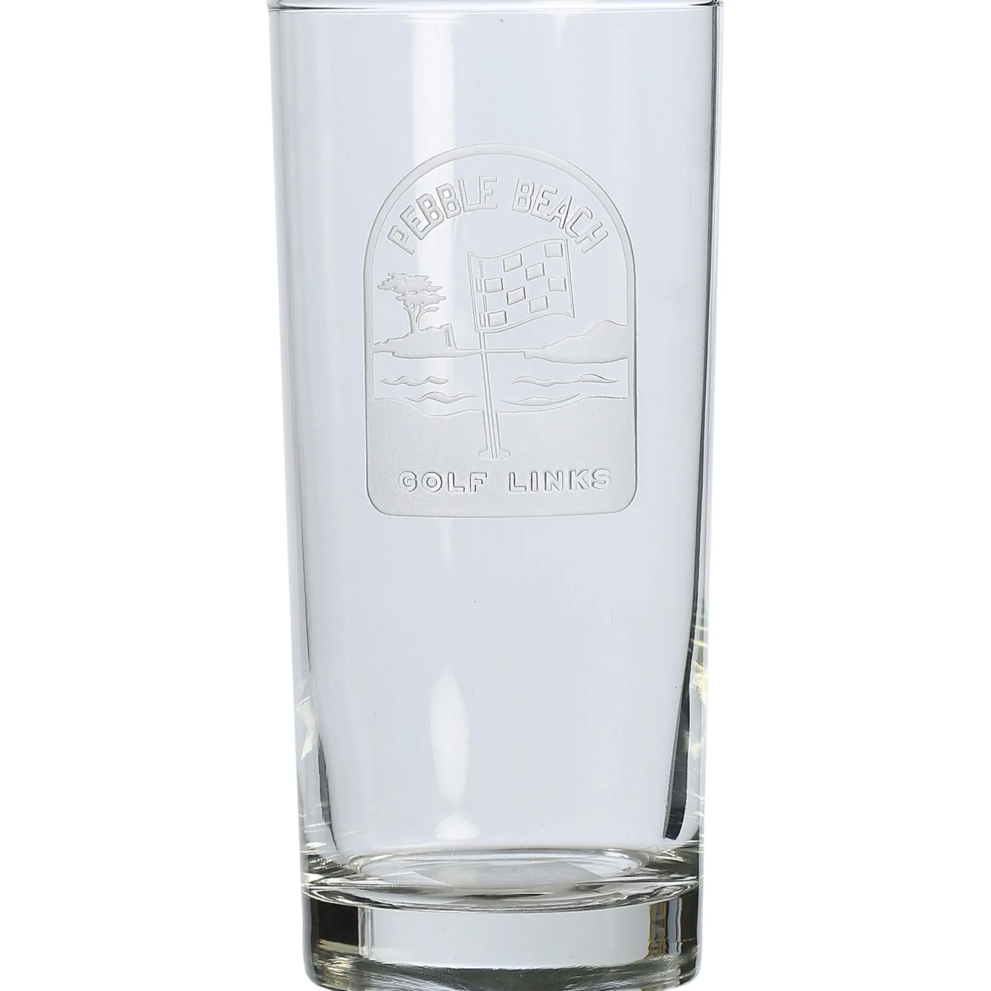 Pebble Beach Pin Flag Scene Highball Glass