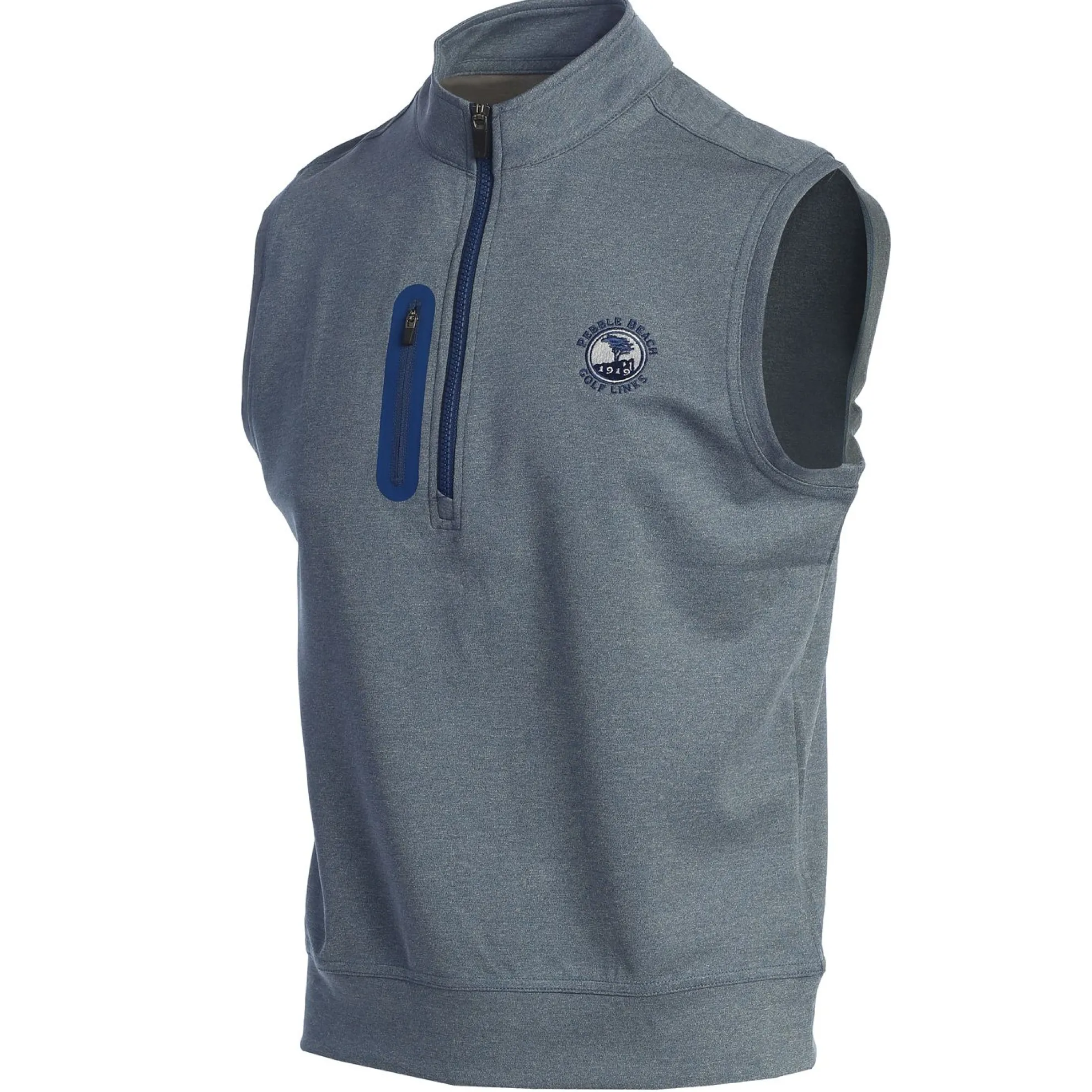 Pebble Beach Denny 1/4 Zip Vest By Johnnie-O