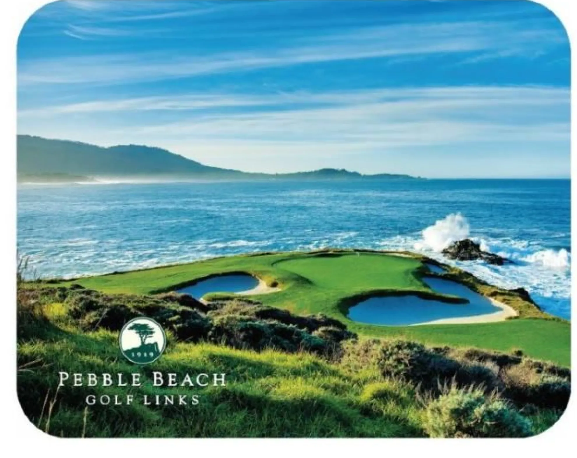 Pebble Beach Golf Links 7Th Hole Mouse Pad