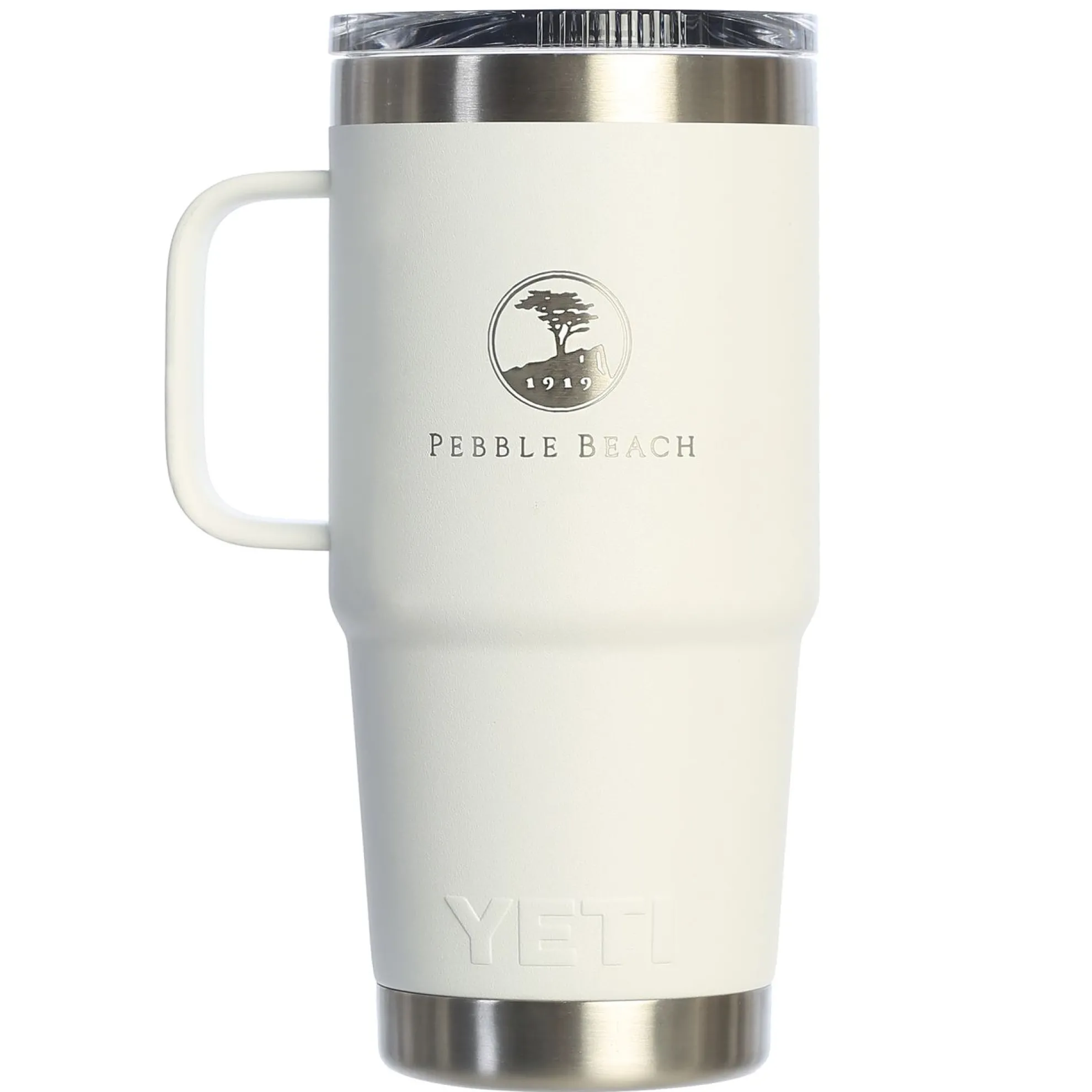 Pebble Beach 20 Oz Handle Travel Mug By Yeti