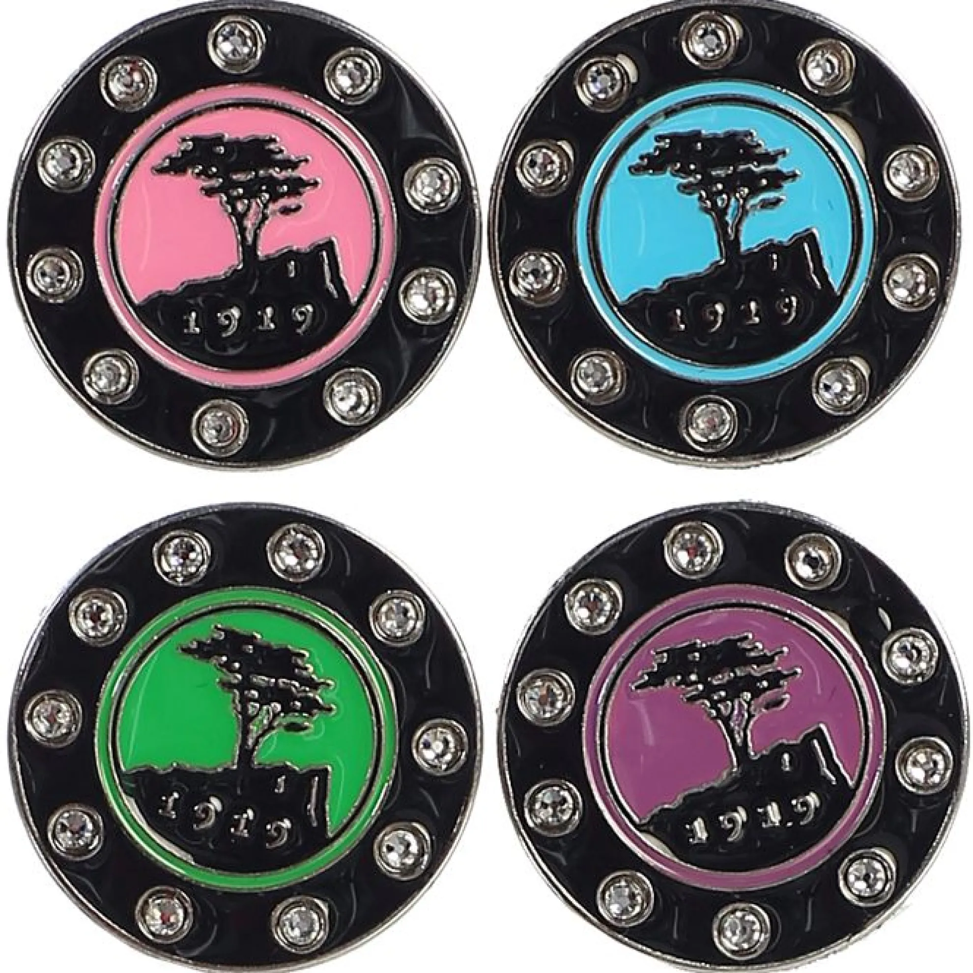 Pebble Beach Golf Ball Marker Set