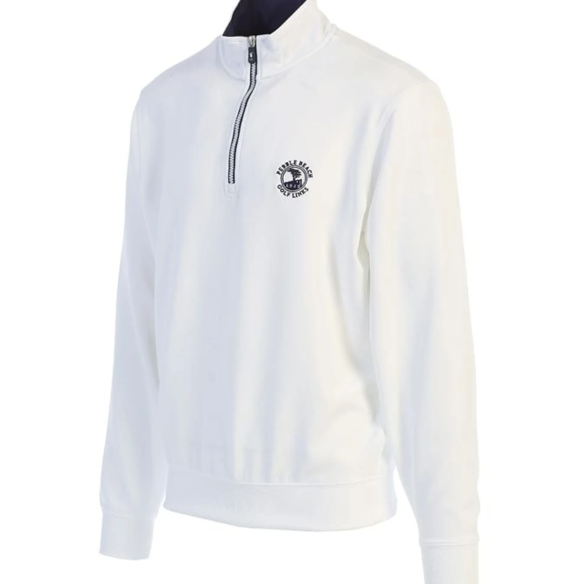 Pebble Beach Men's "Caves" 1/4 Zip Pullover By Fairway & Greene