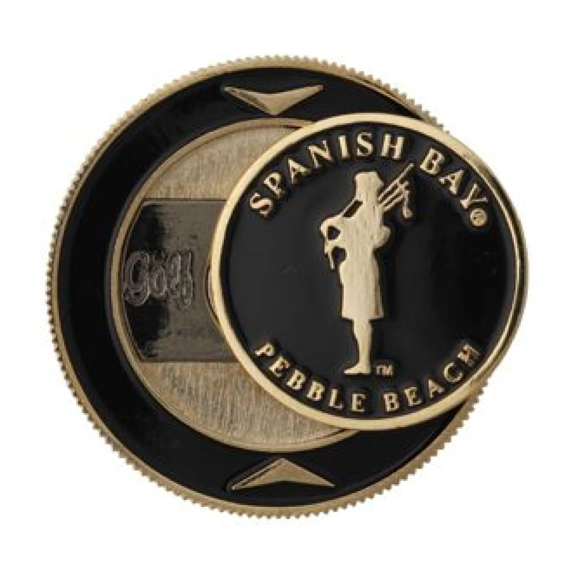 Spanish Bay Bagpiper Magnetic Coin Holder & Ball Marker