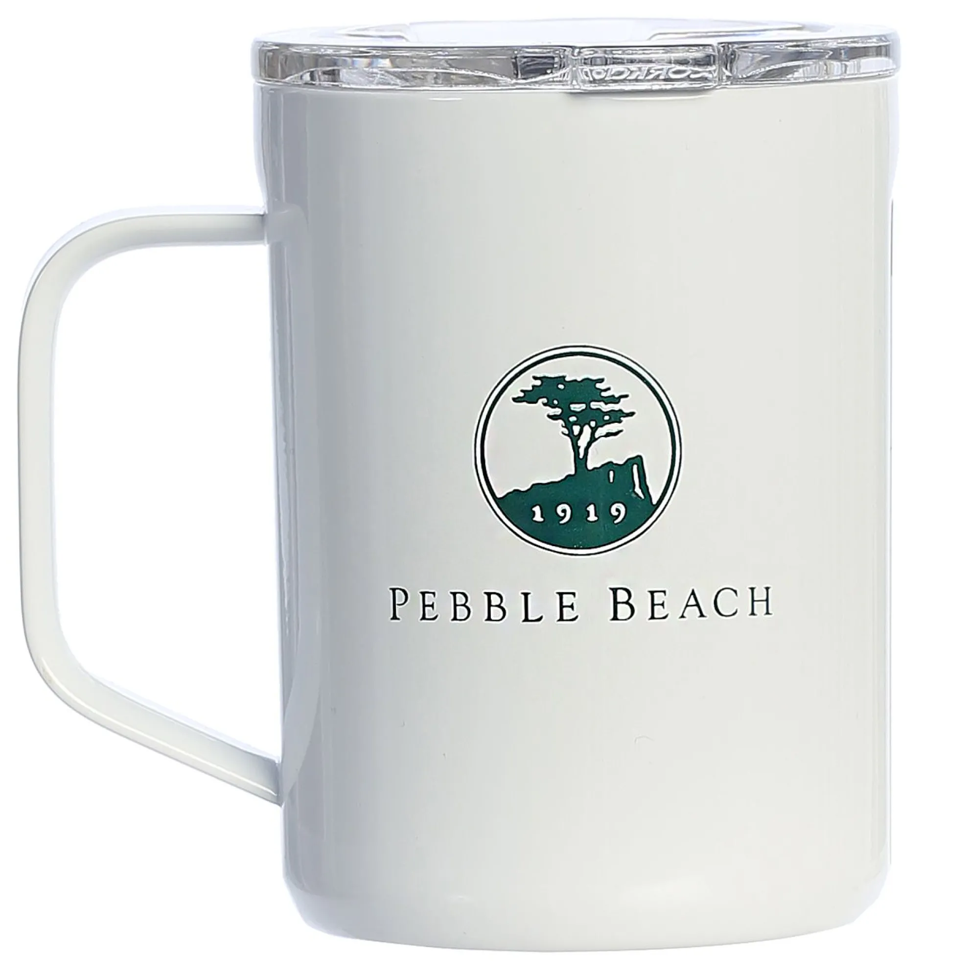 Pebble Beach 16Oz Classic Logo Travel Mug By Corkcicle