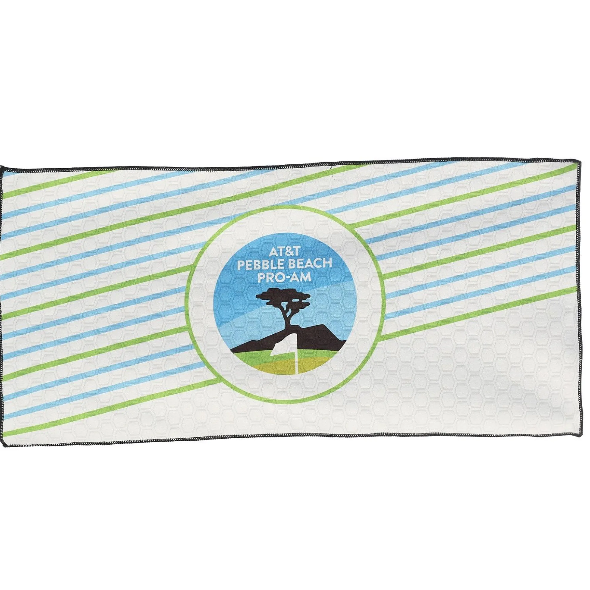 At&T Pebble Beach Pro-Am Strip Towel By Devant