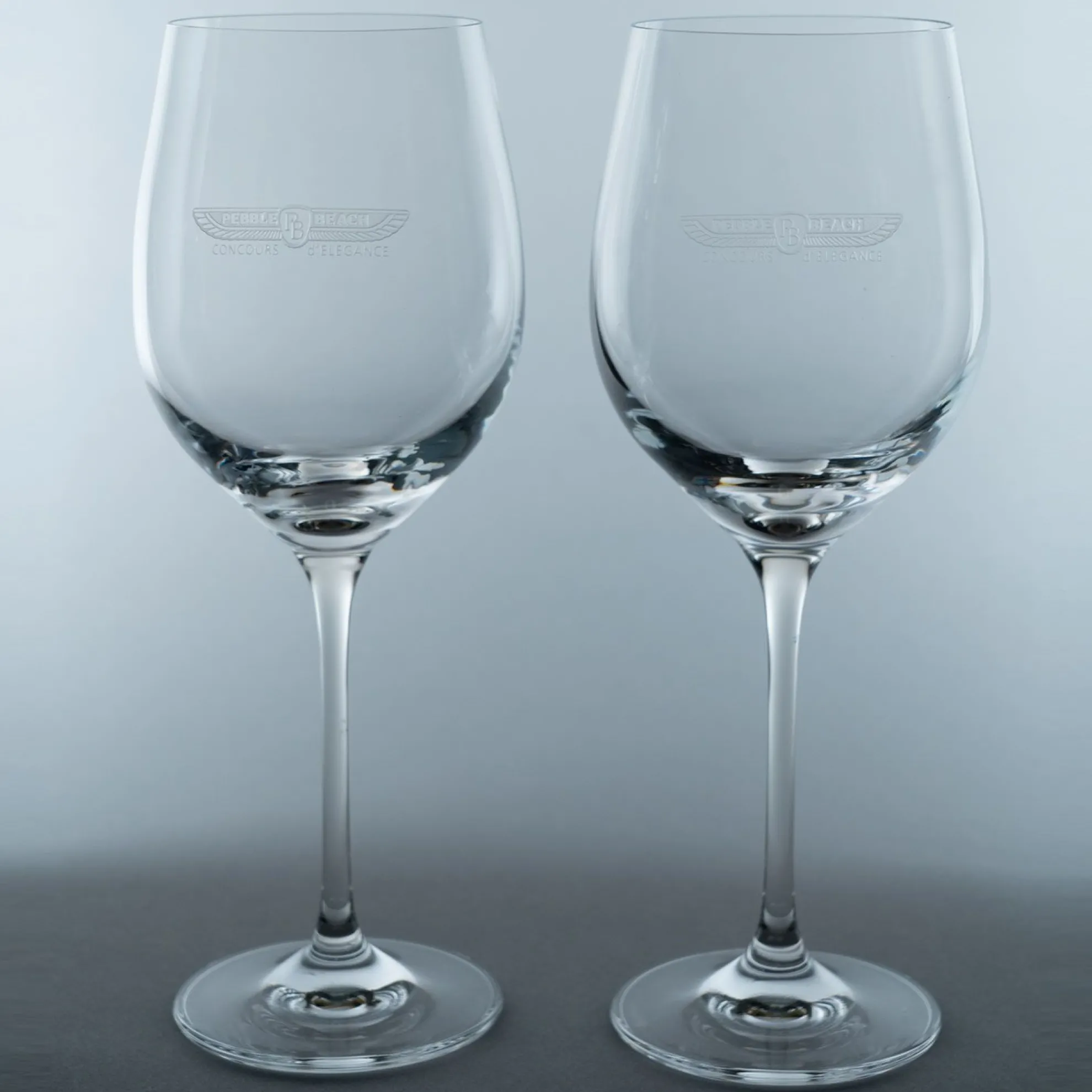 Concours D'Elegance Set Of 2 White Wine Glasses