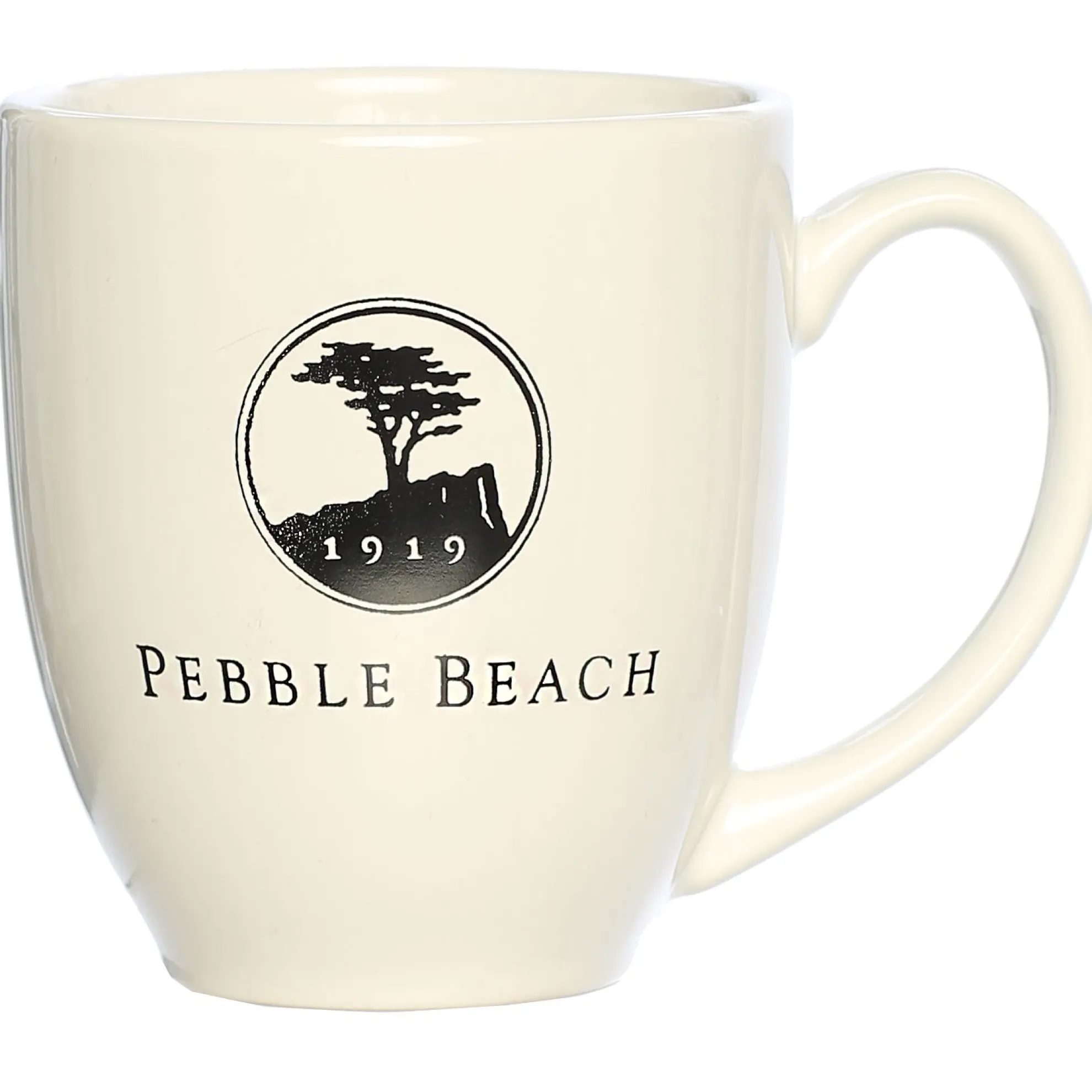 Pebble Beach Ceramic Bistro Mug