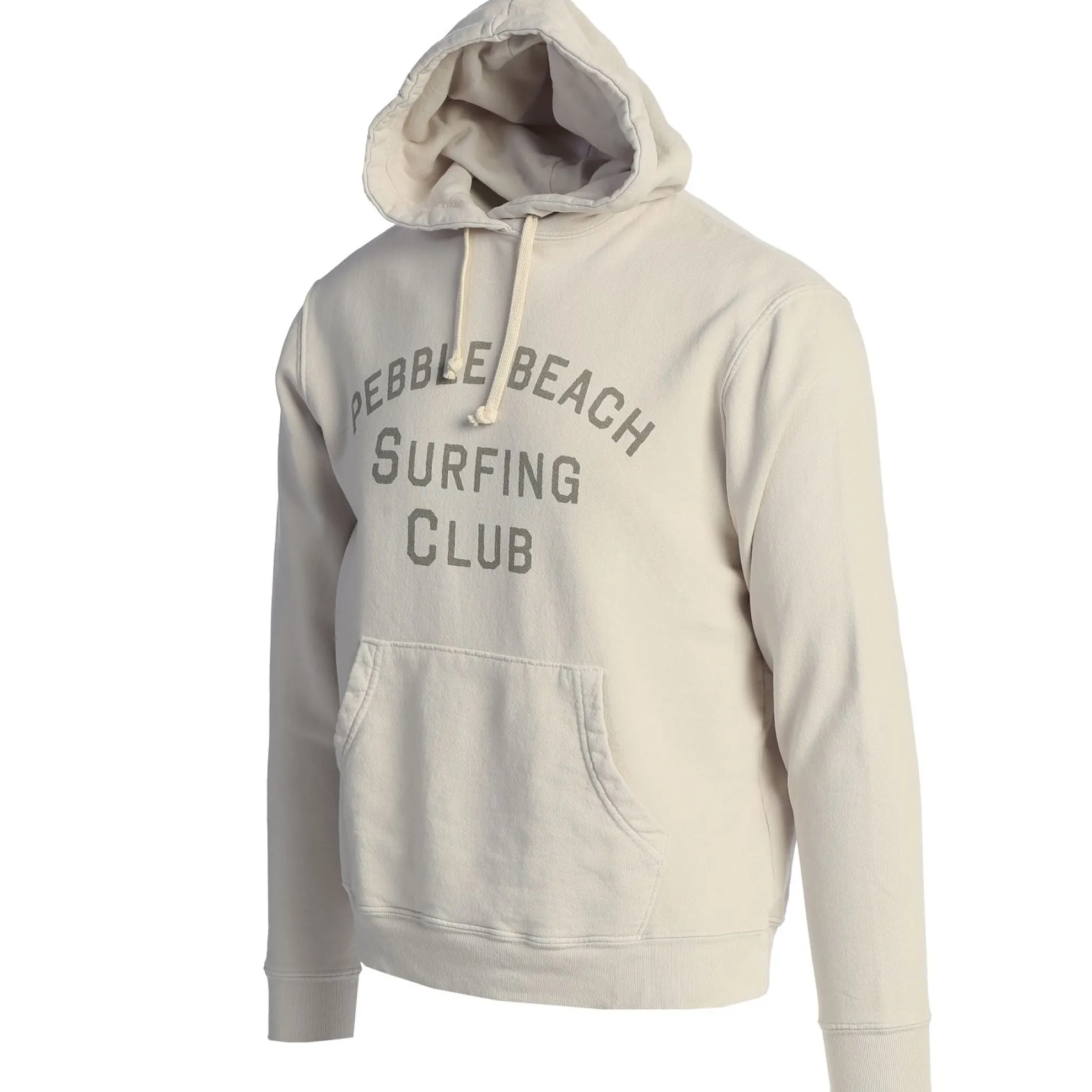 Pebble Beach Surfing Club Label Hoodie By Original Retro Brand