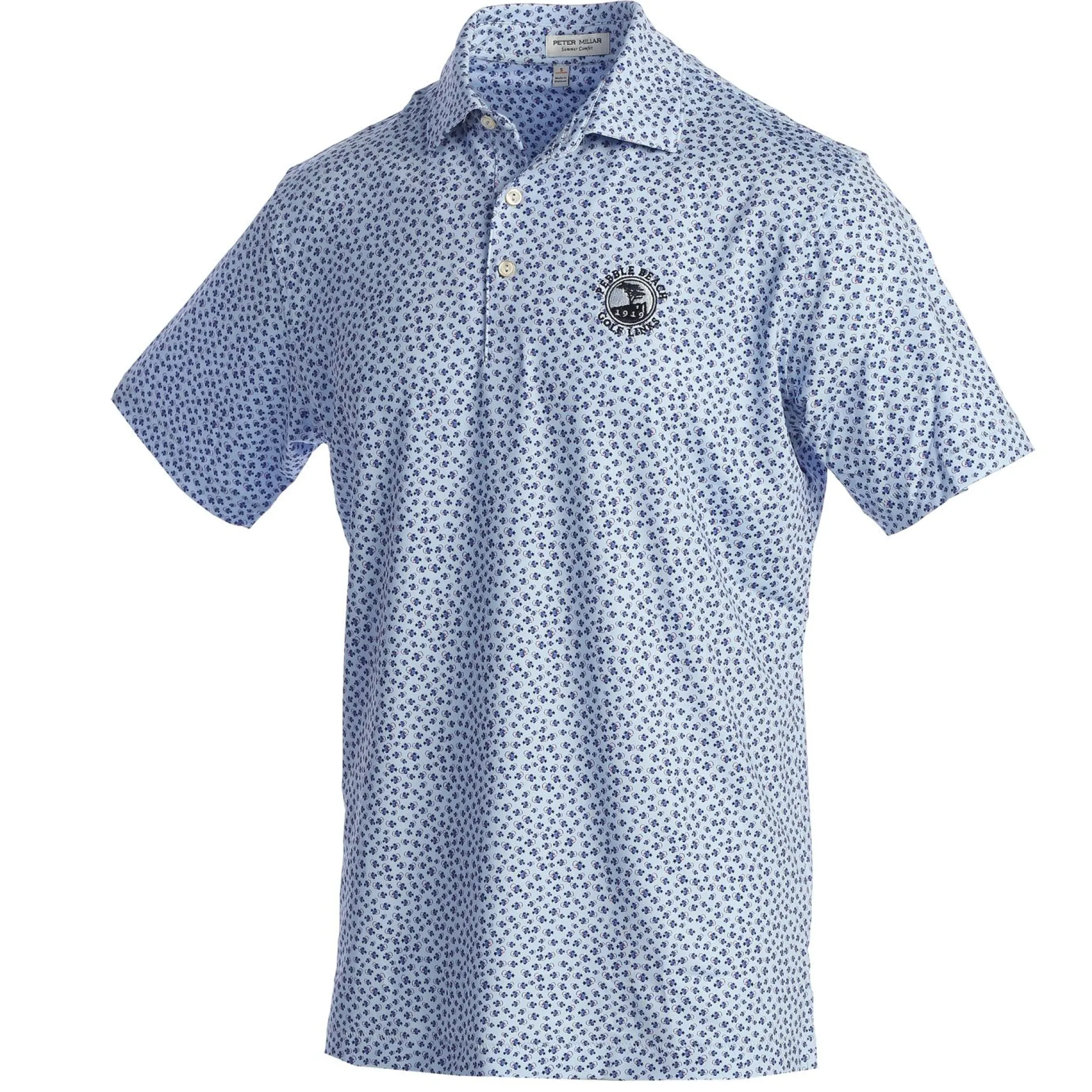 Pebble Beach Shave Ice Polo By Peter Millar