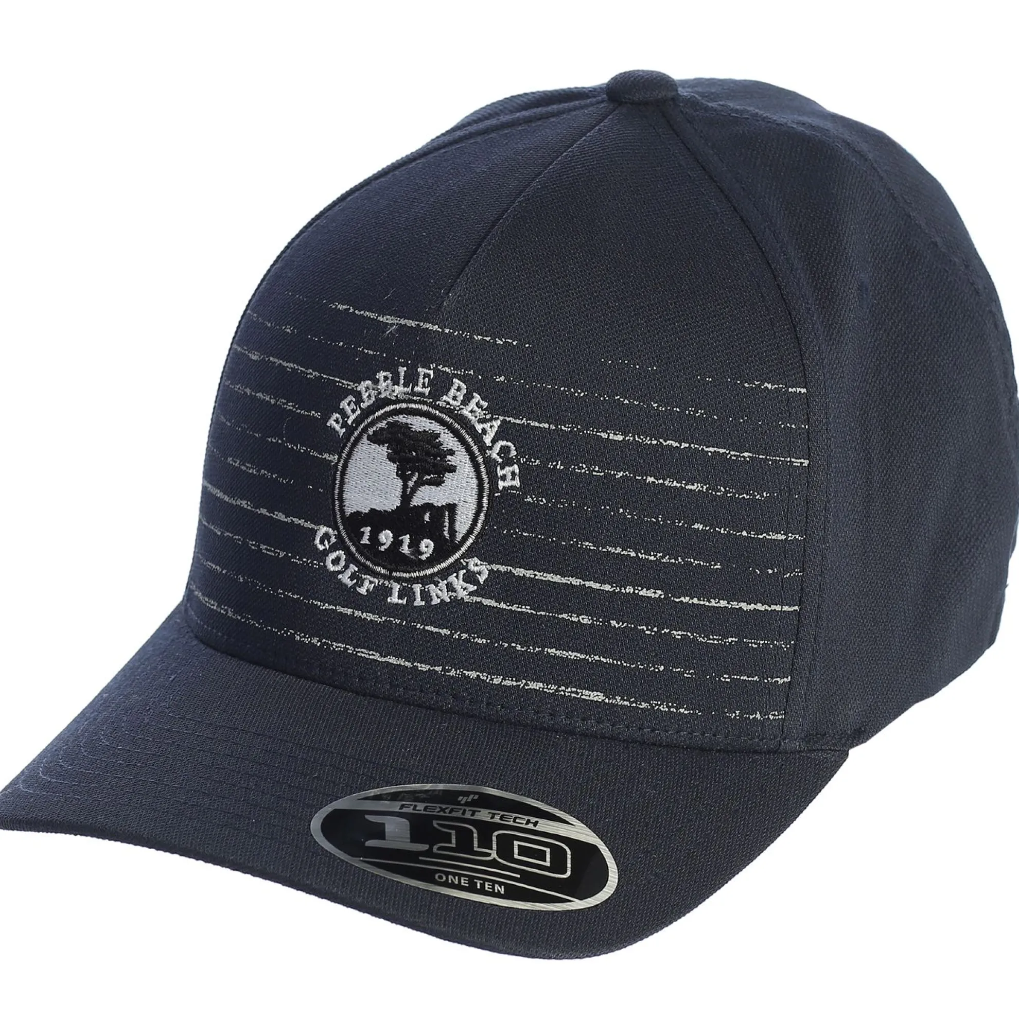 Pebble Beach Slats Logo Snap Back Hat By Travis Mathew