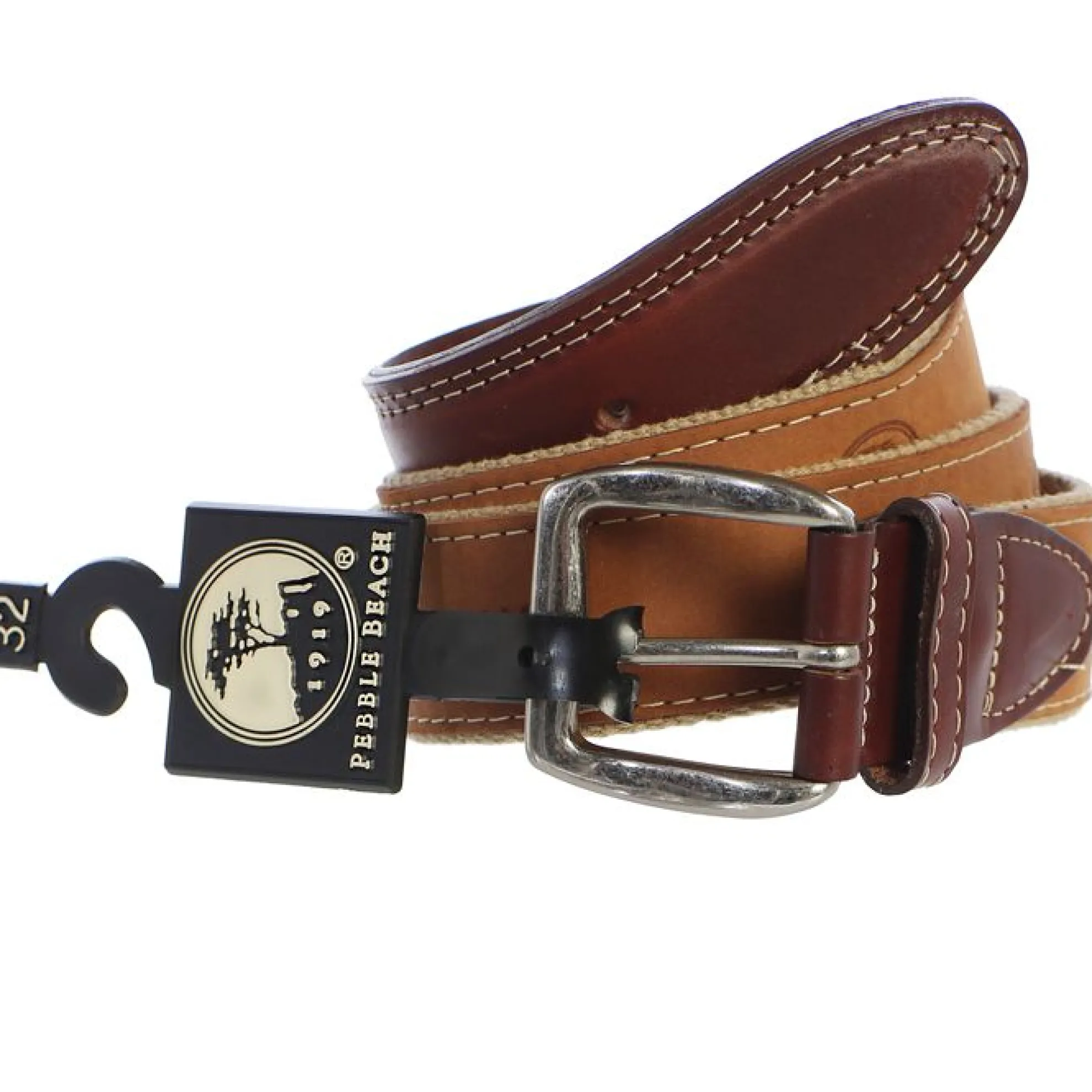 Pebble Beach Men's Nubuck Suede Belt