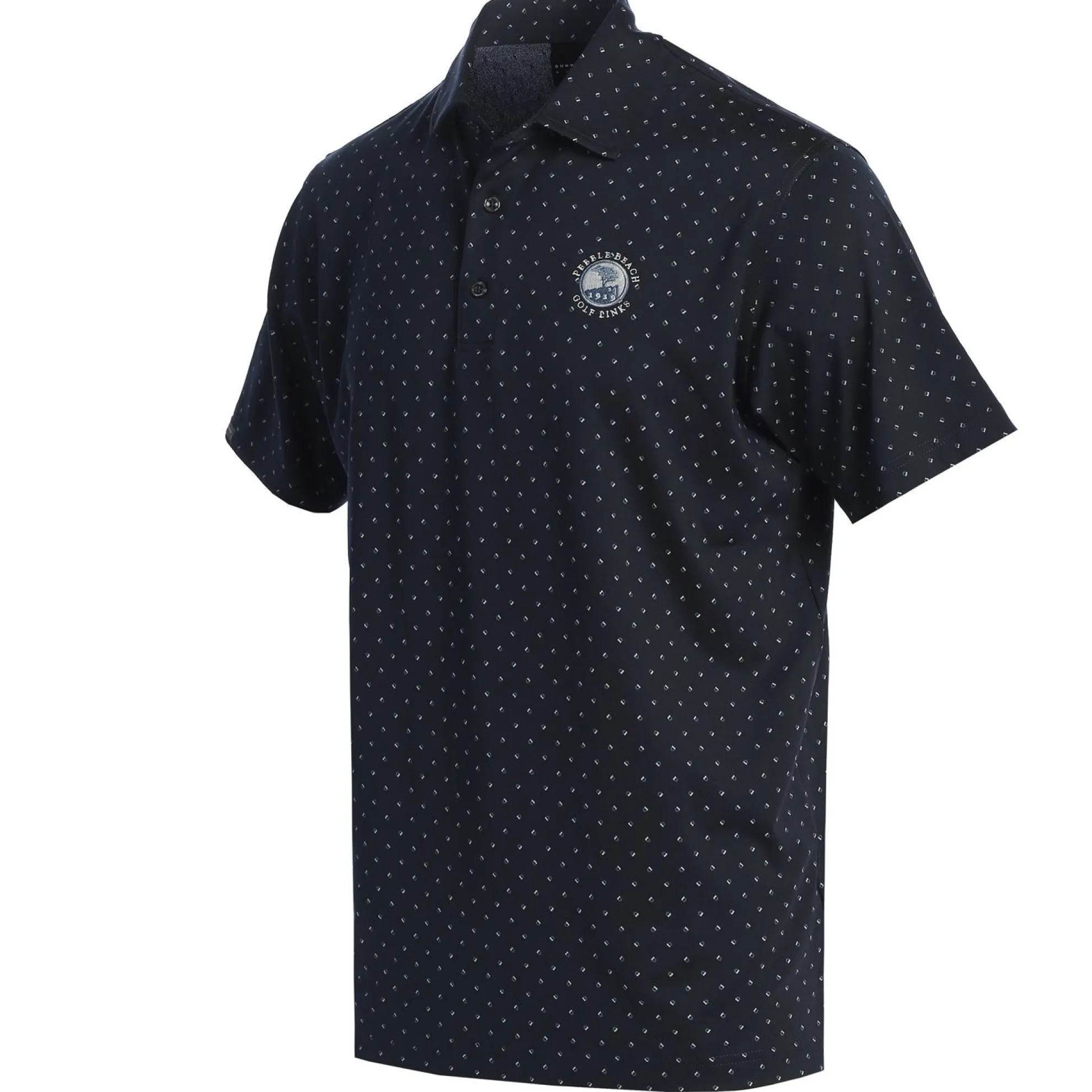 Pebble Beach Signature Dot Performance Polo By Dunning