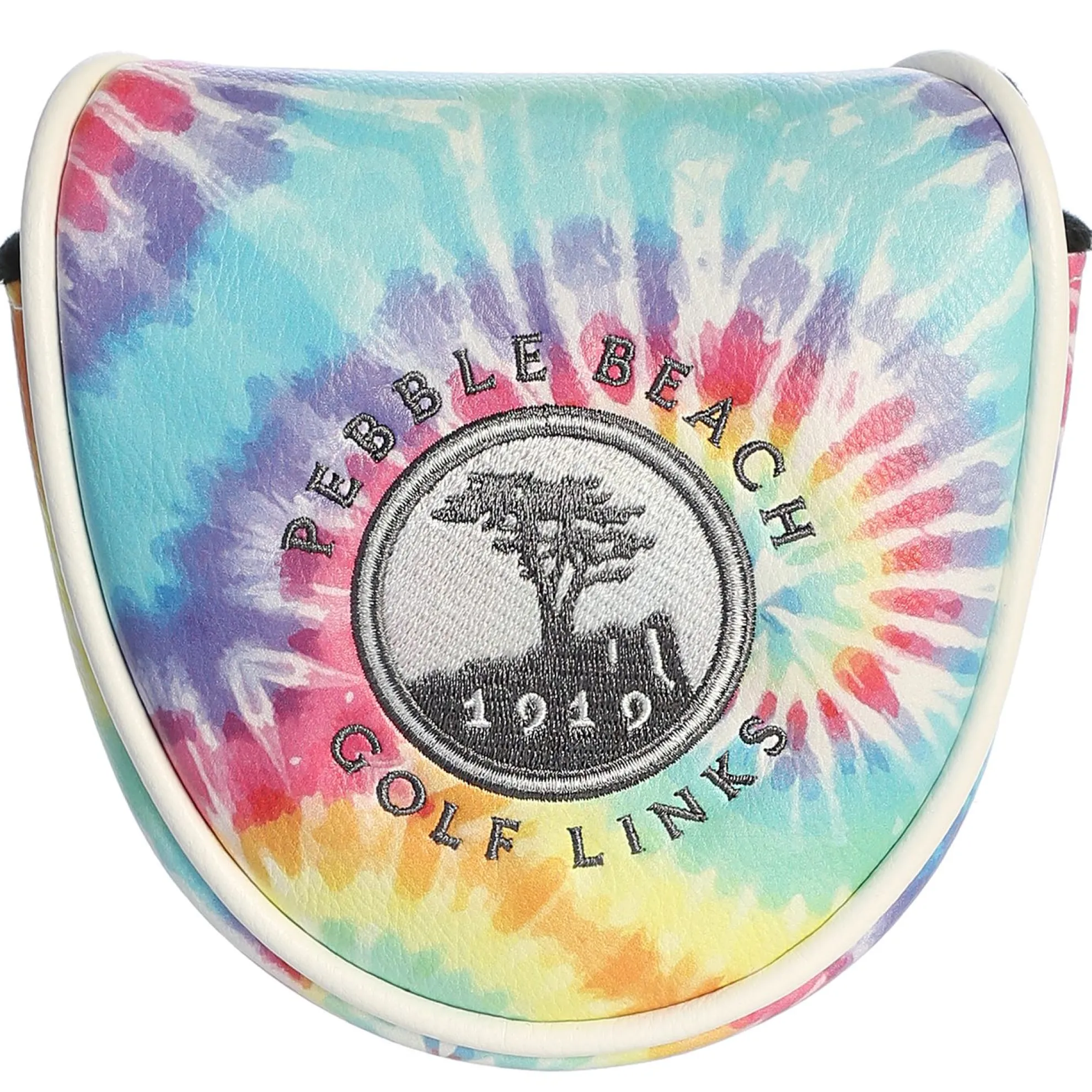 Pebble Beach Tie Dye Mallet Putter Cover By Prg