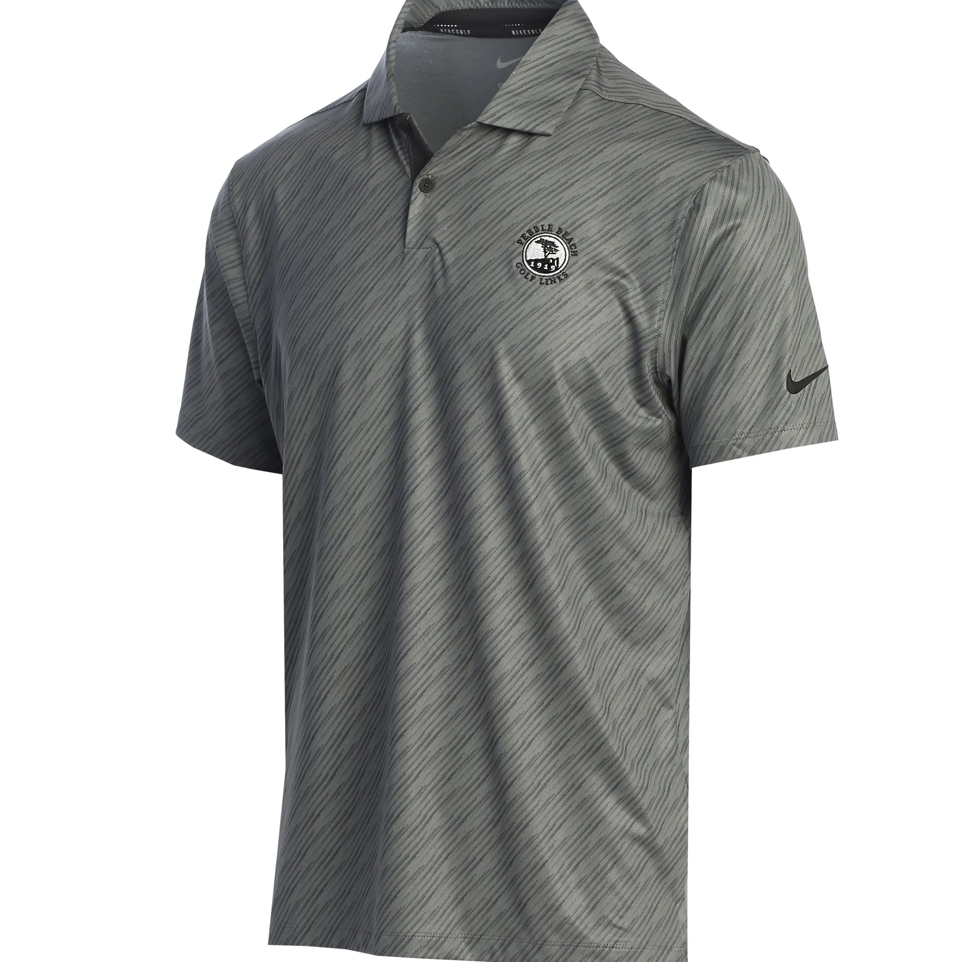 Pebble Beach Dri-Fit Vapor Stripe Polo By Nike
