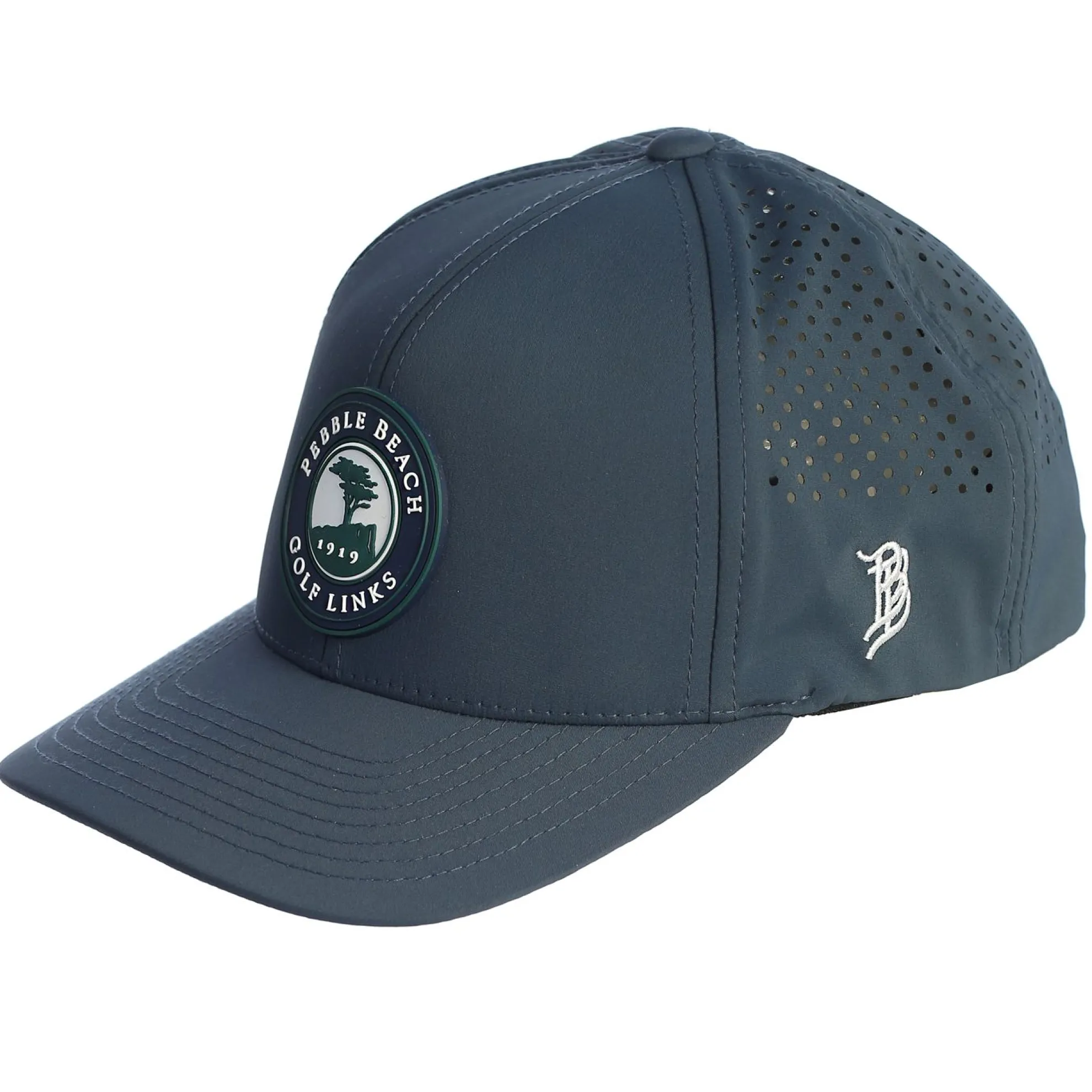 Pebble Beach Curved Rogue Performance Hat By Branded Bills