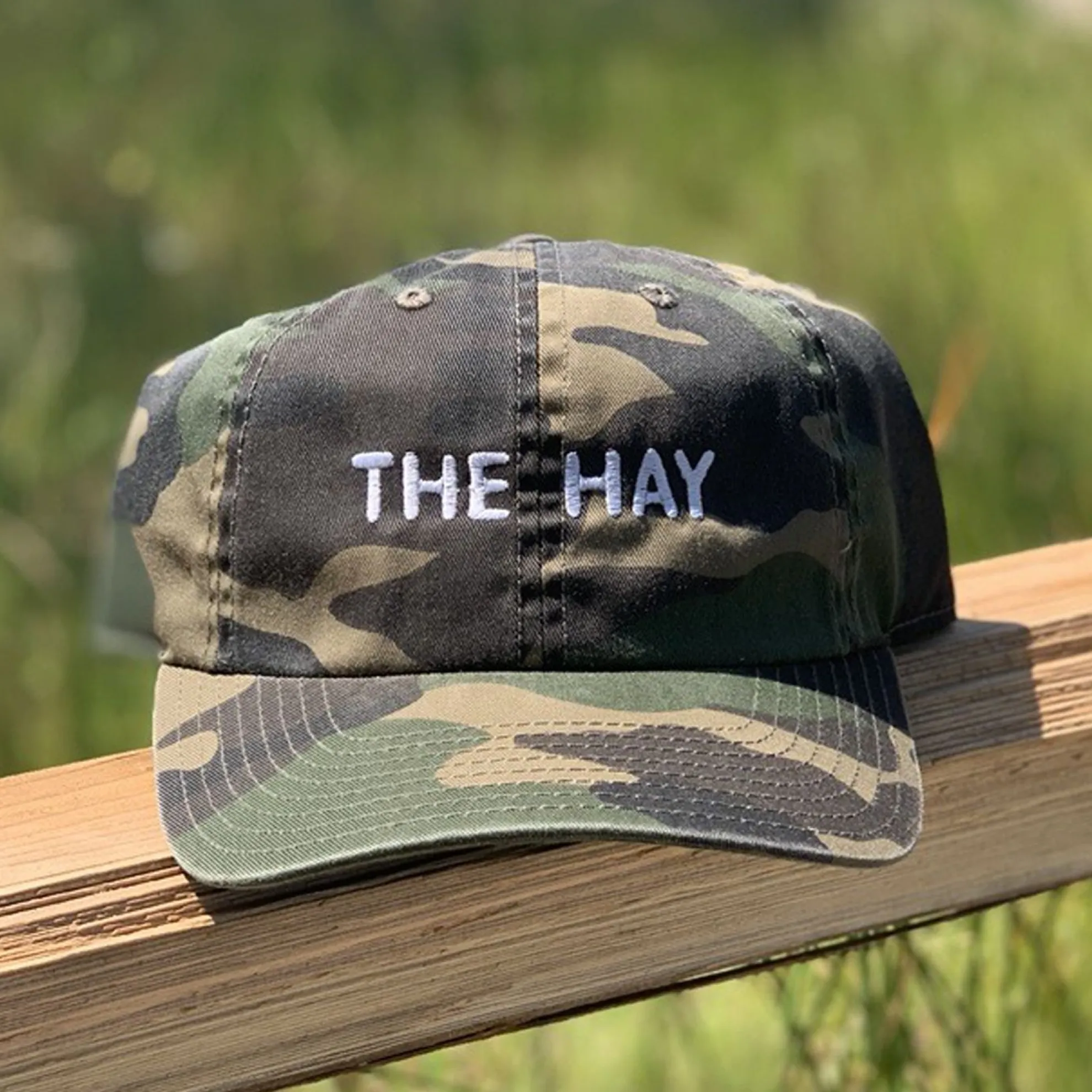 The Hay Camo Twill Cap By American Needle