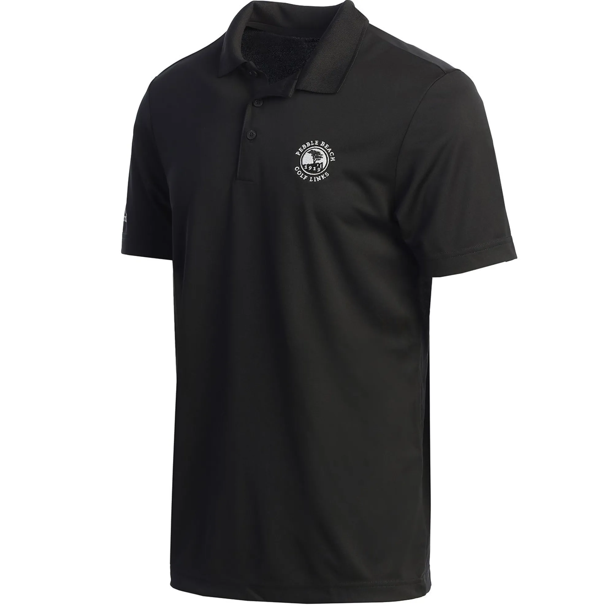 Pebble Beach Men's Solid Performance Polo By Adidas